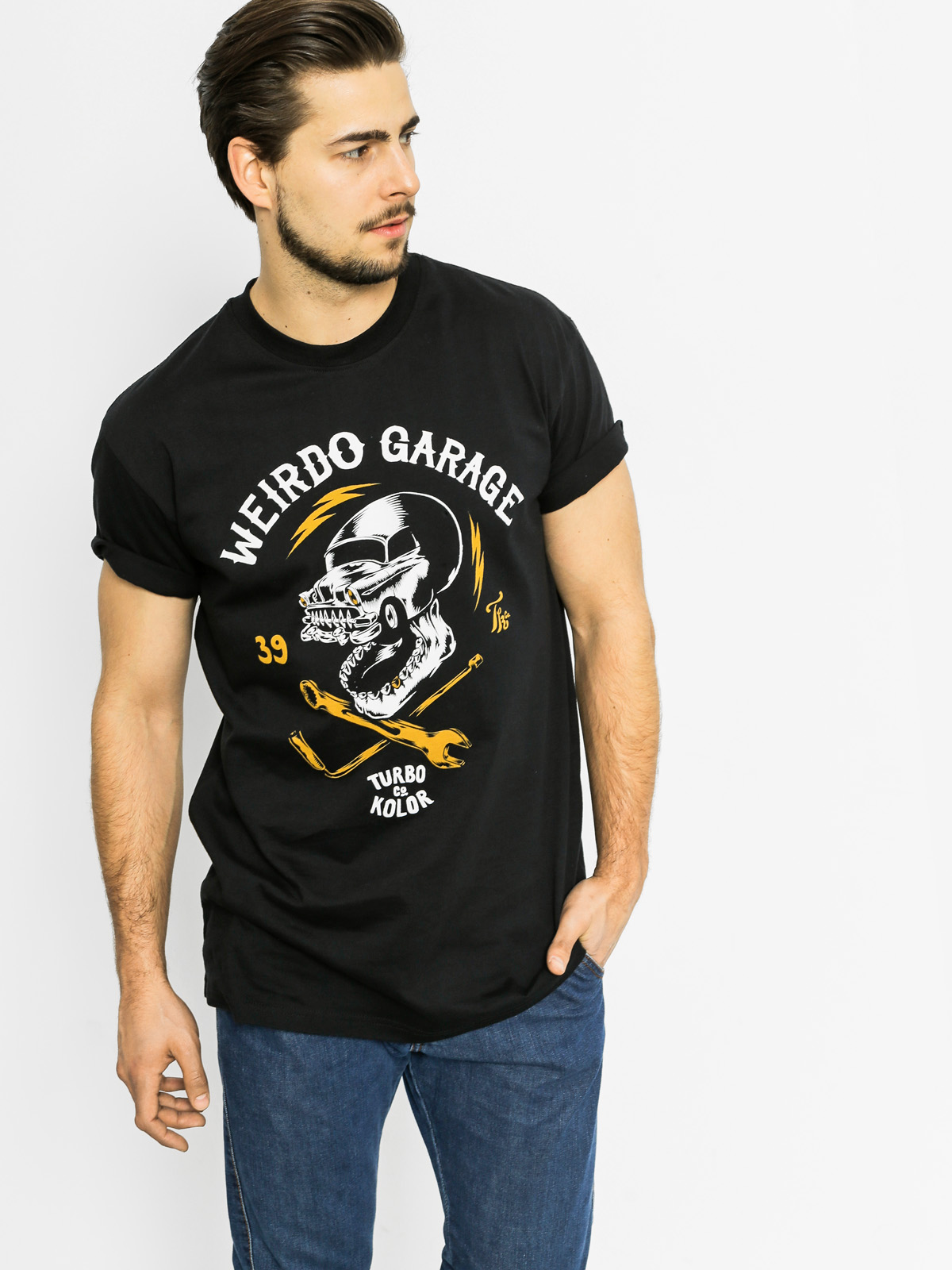 Turbokolor T-shirt Weird (black)