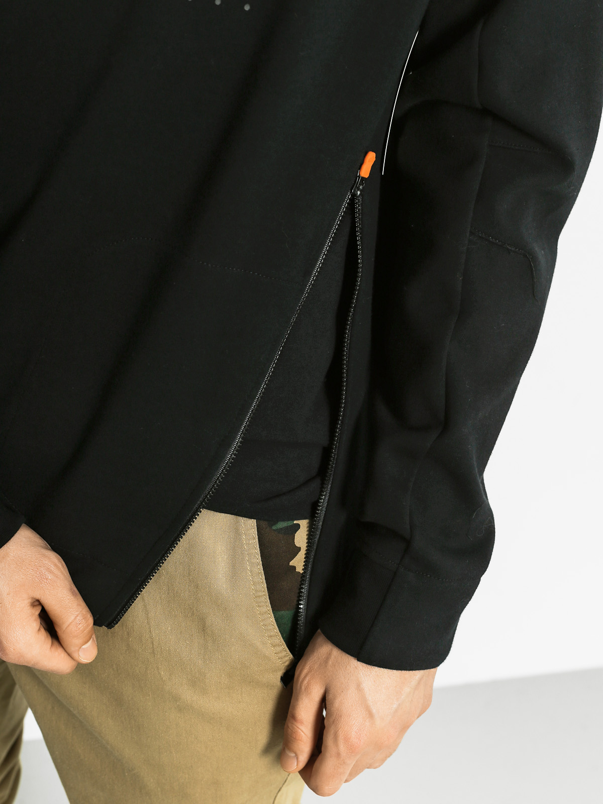 Fox Sweatshirt Krank Tech (black)