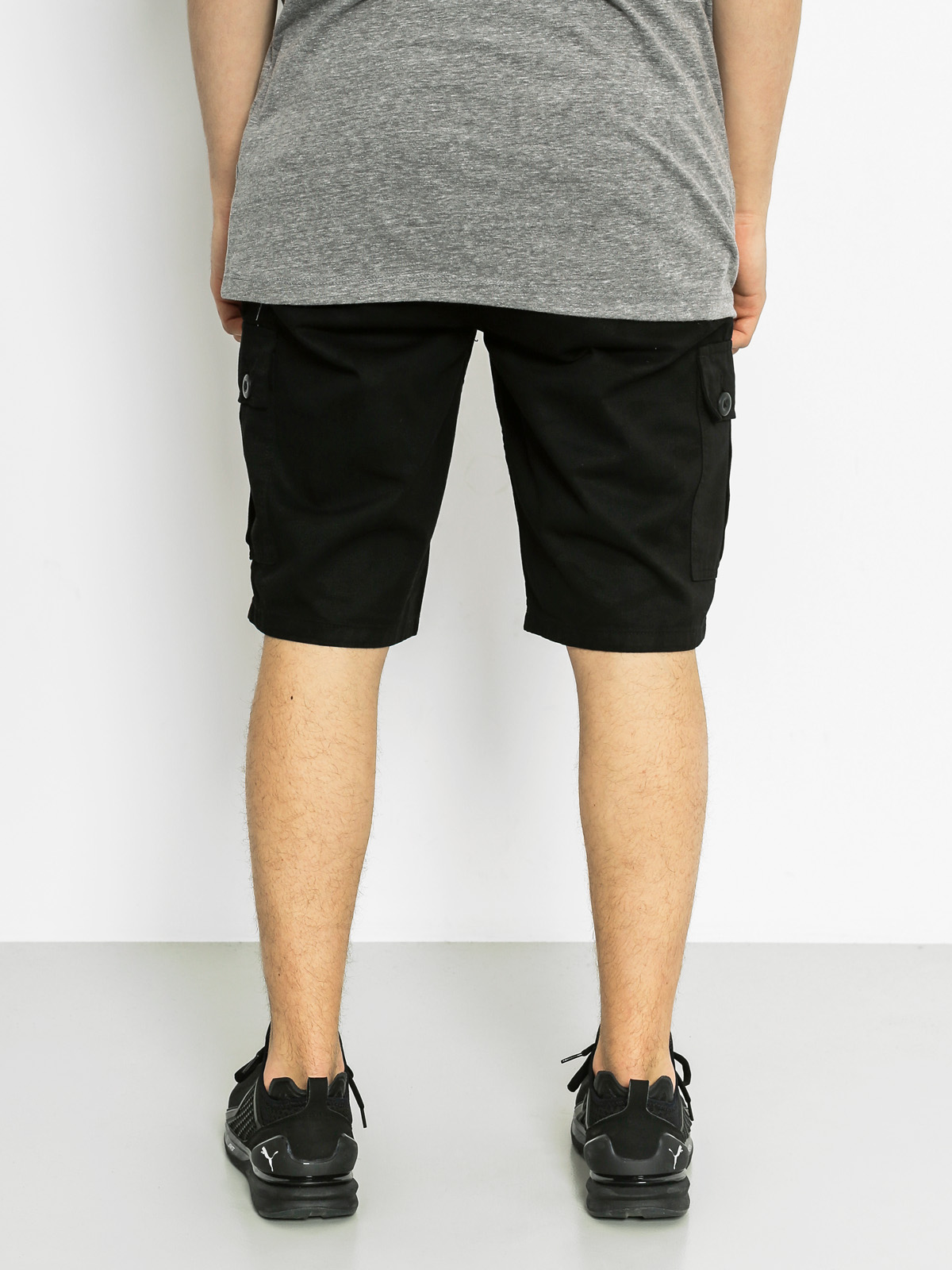 Kr3w Shorts Klassic Cargo (black camo)