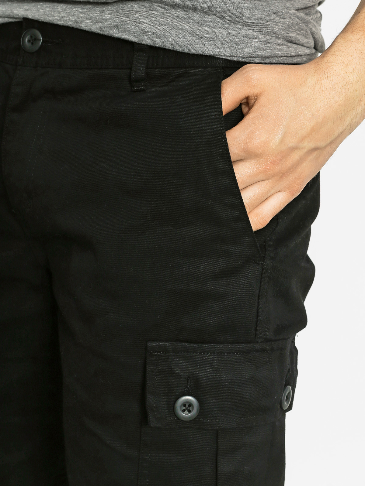 Kr3w Shorts Klassic Cargo (black camo)