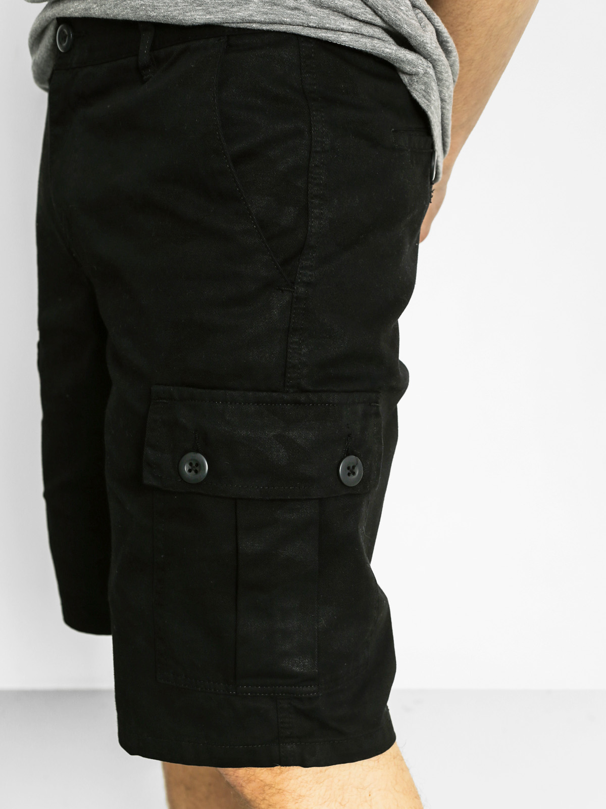 Kr3w Shorts Klassic Cargo (black camo)