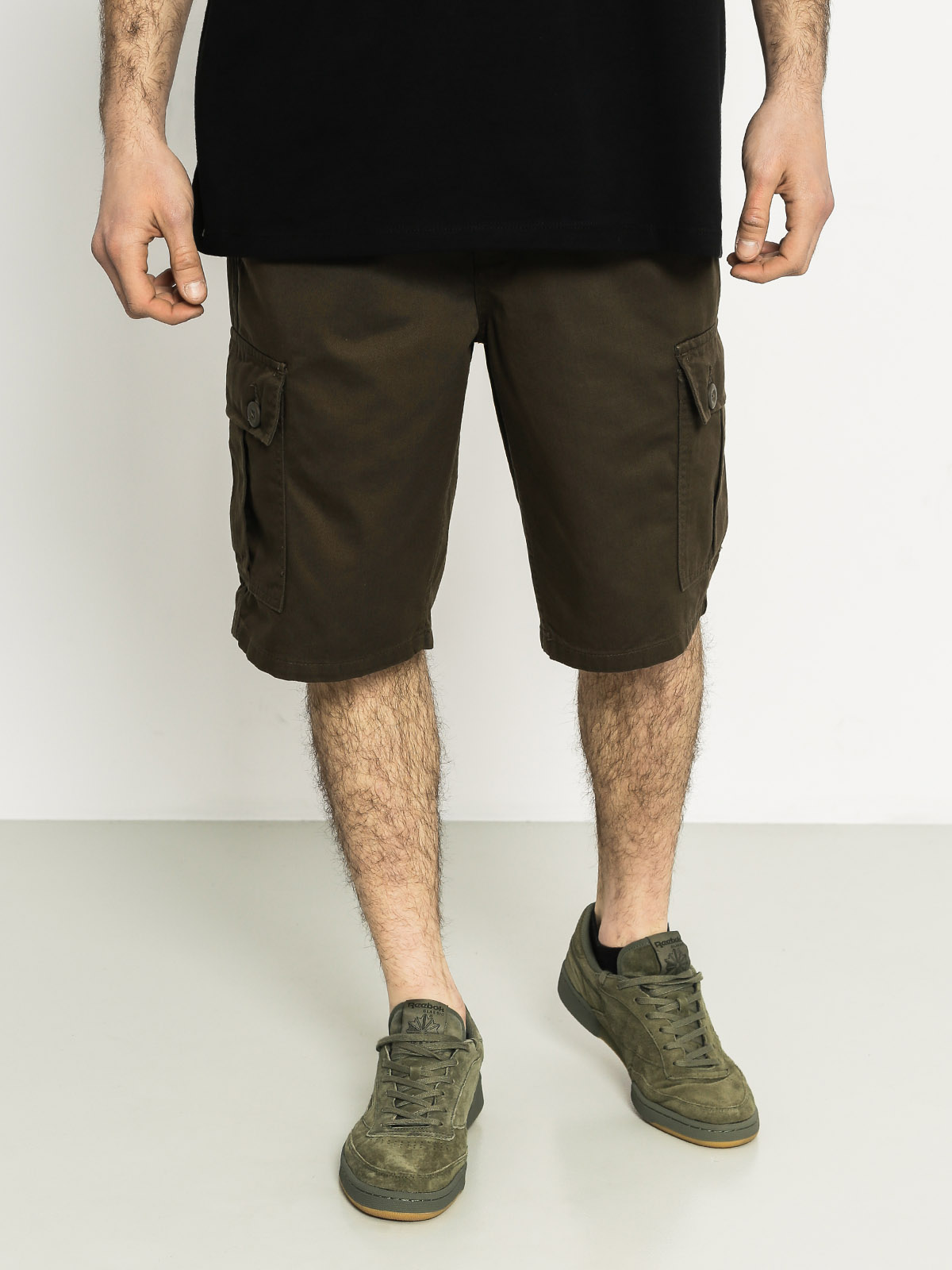 Kr3w Shorts Klassic Cargo (dark drab)