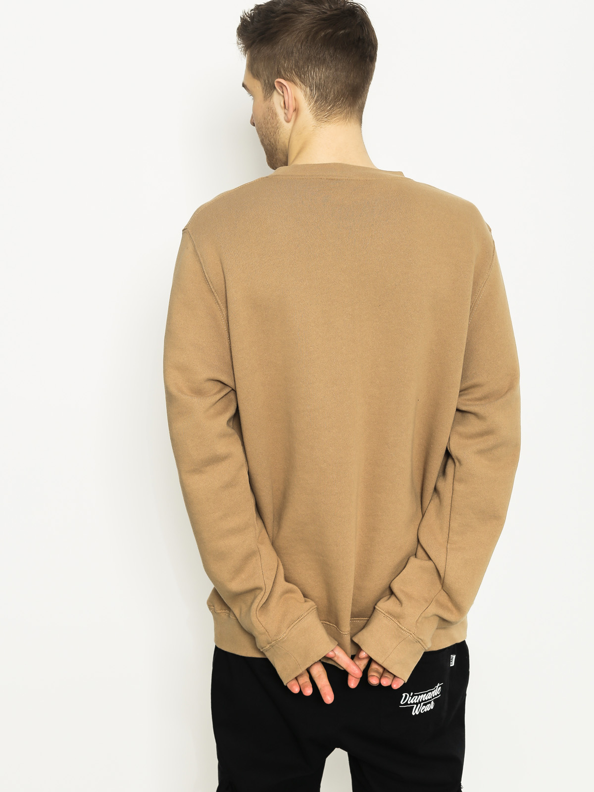 Stussy Sweatshirt Burly Threads (light brown)