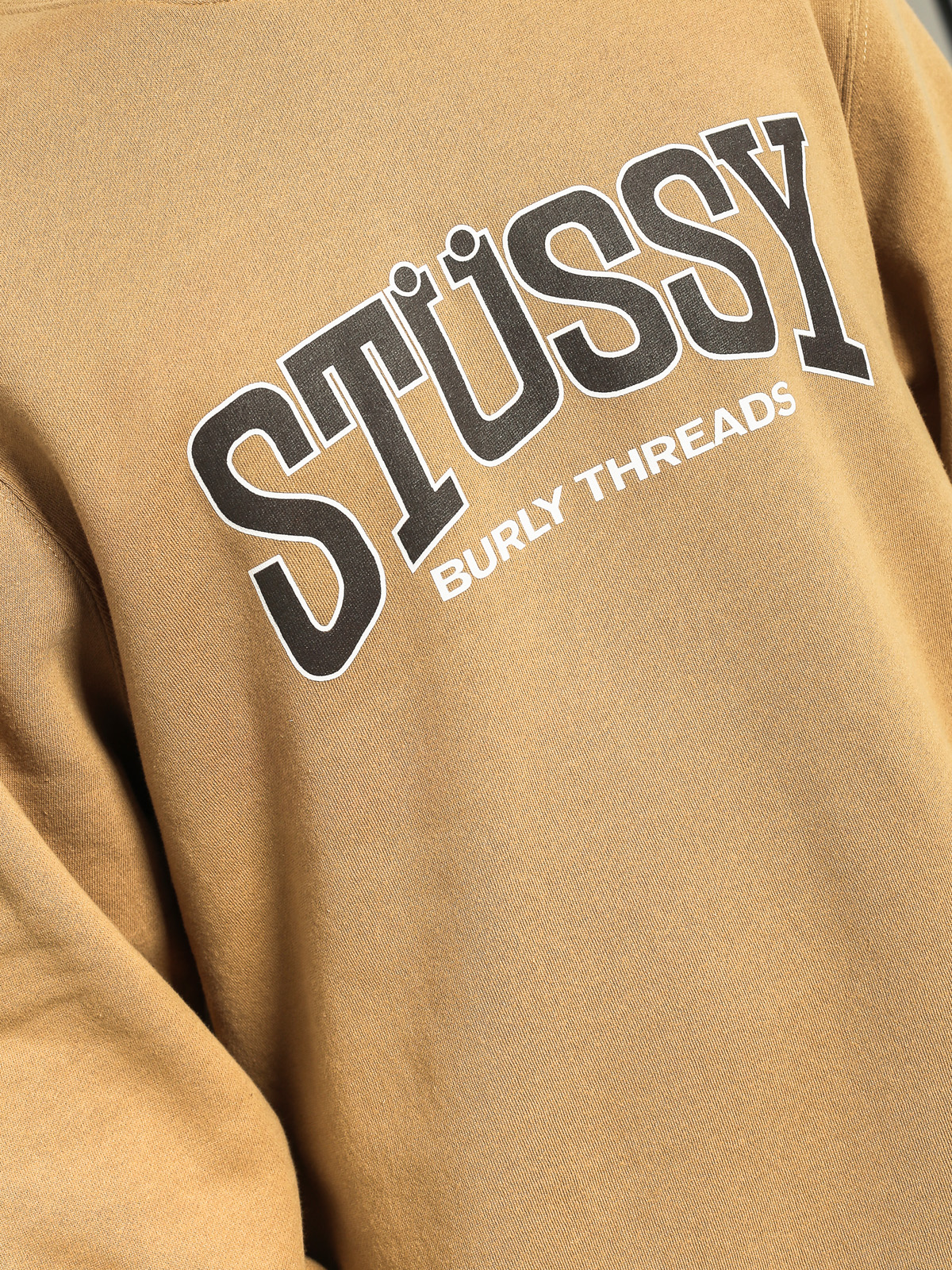 Stussy Sweatshirt Burly Threads (light brown)