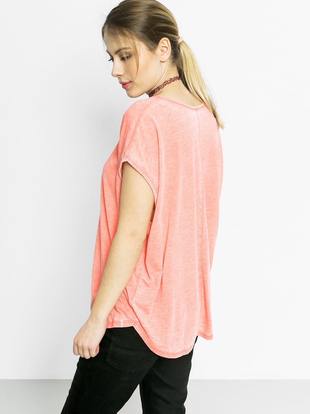 Volcom T-shirt Simply Solid Ct Wmn (psp)