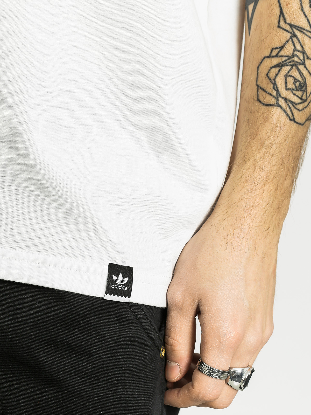 adidas T-shirt Clima 3 0 (white/eneblu)