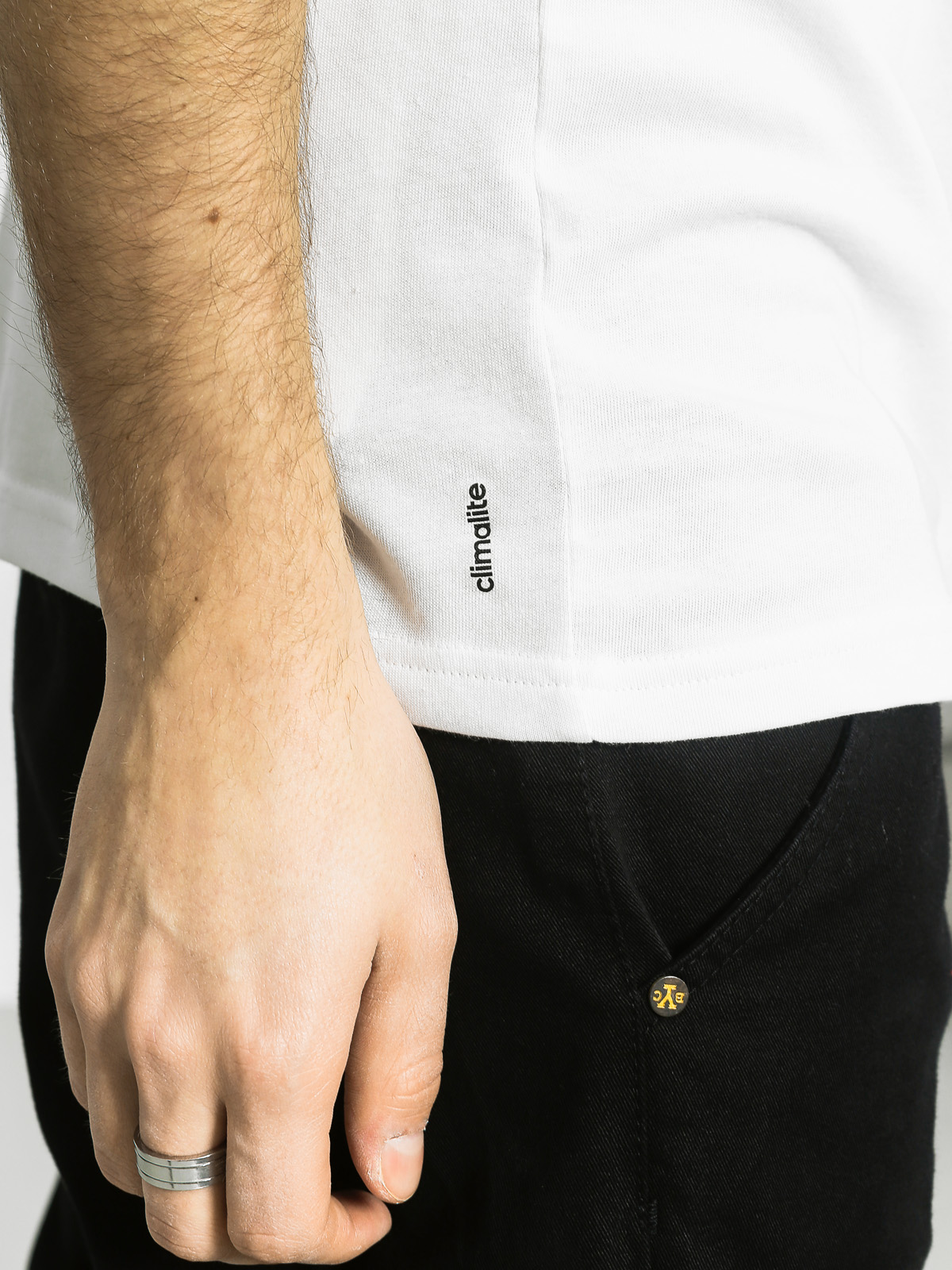 adidas T-shirt Clima 3 0 (white/eneblu)