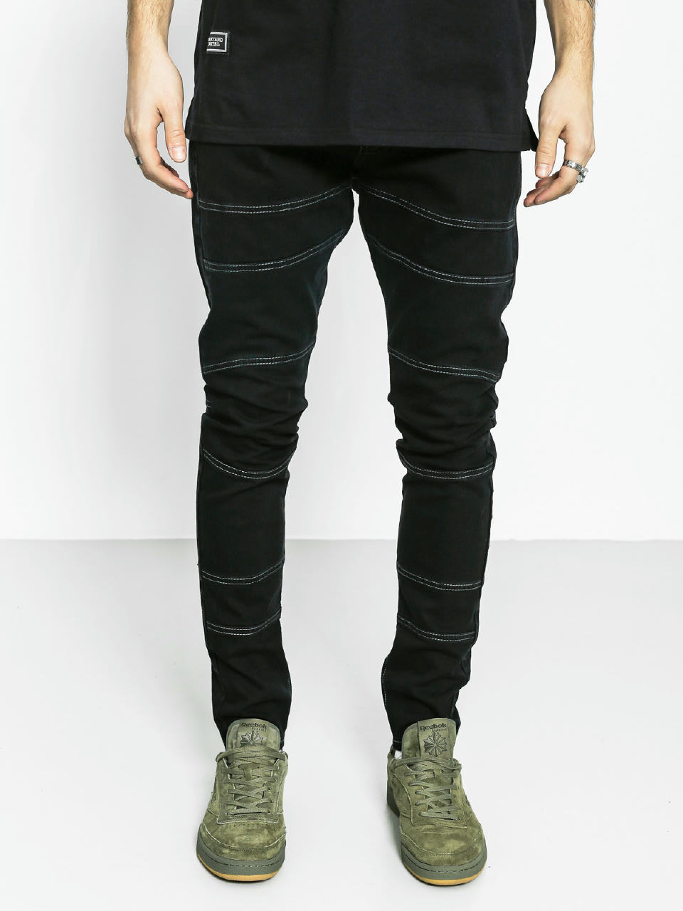 Backyard Cartel Pants Crust (black)