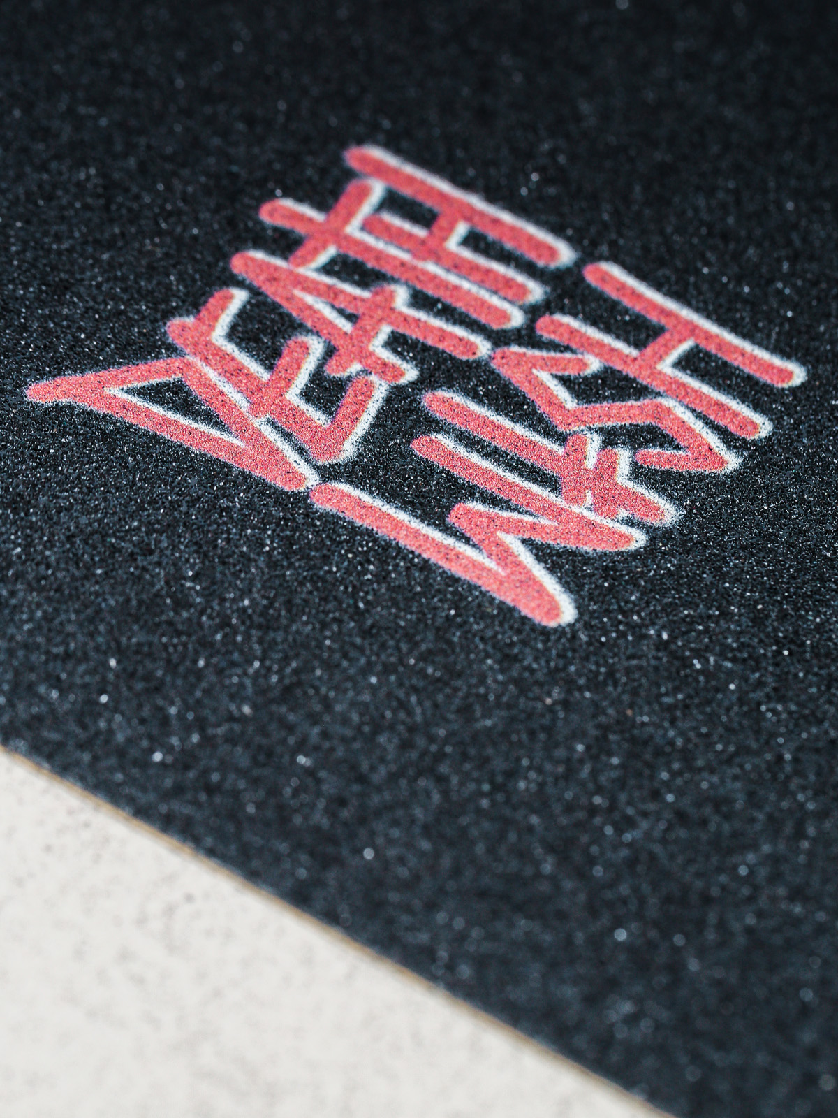 Skate Wax For Grinding Deathwish Skateboards Gang Logo Bricks Deck -  PLEASURES MILANO Red Curb Paint, image size:1200x1600