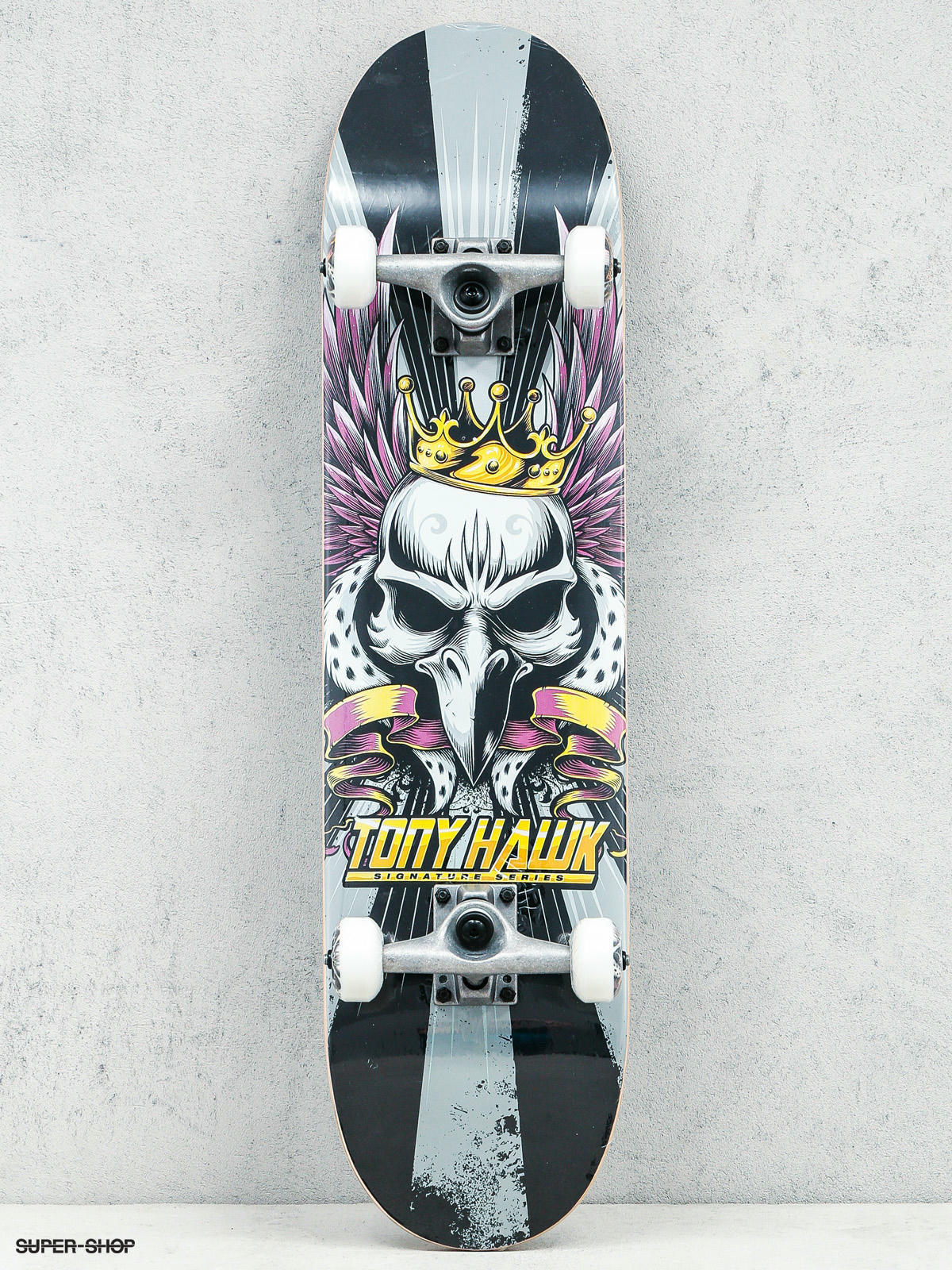 Tony Hawk Skateboard Royal Black Grey