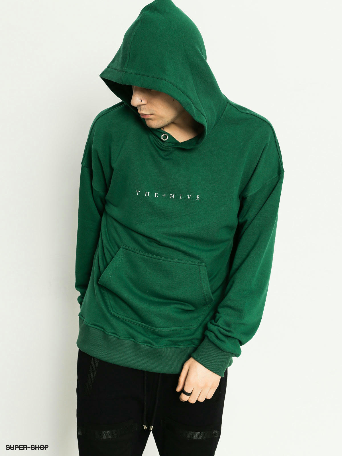 The Hive Hoodie Hive HD bottle green