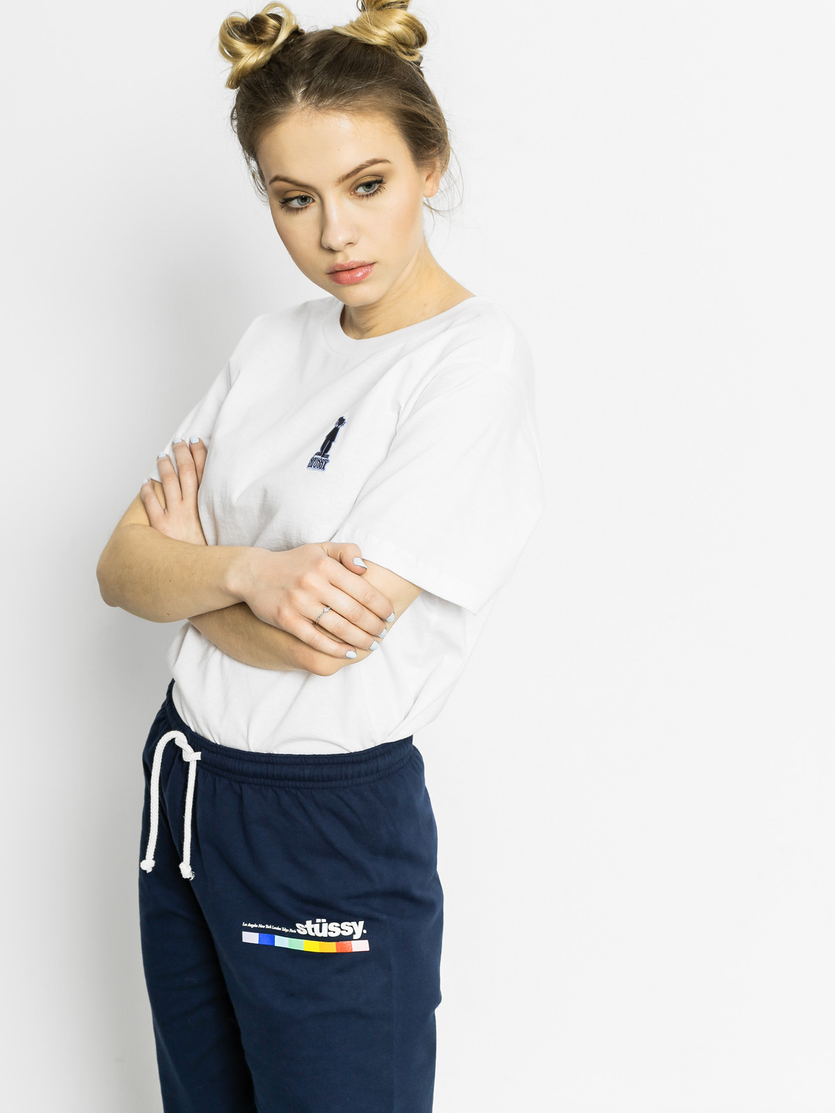 Stussy T-Shirt Raggamon Boyfriend Wmn (white)