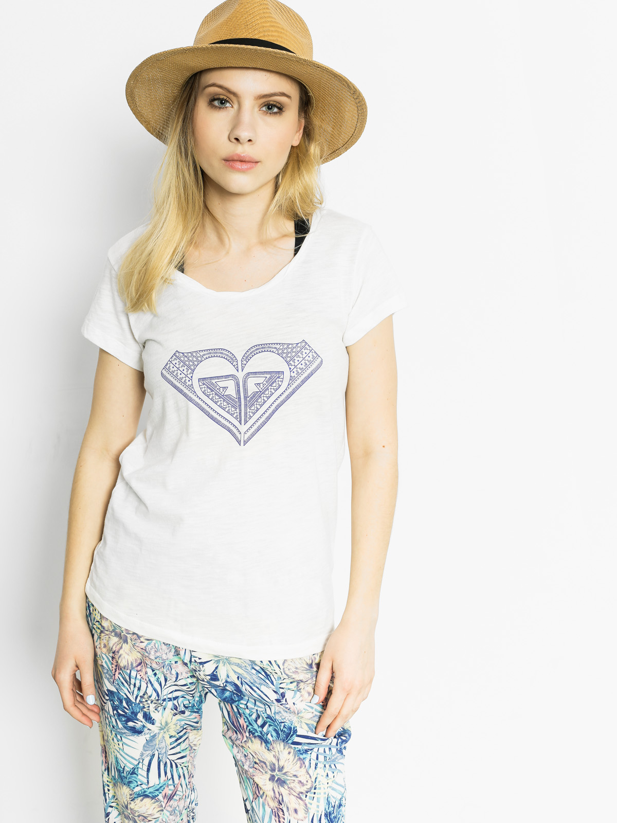 Roxy T-shirt Bobby Touch Mex Wmn (white)