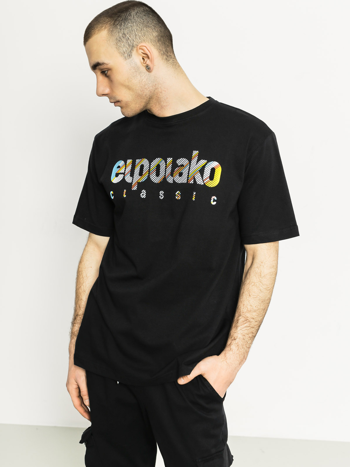 El Polako T-shirt Classic Line (black)
