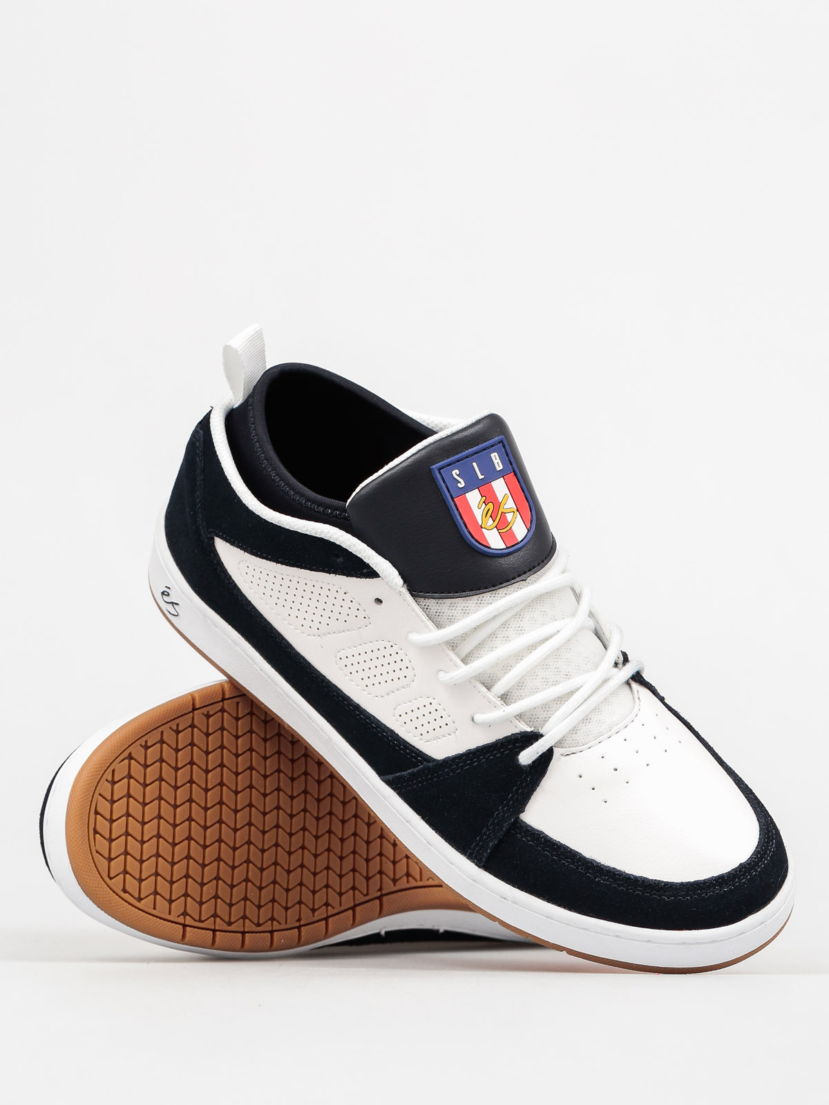 Es Shoes Slb Mid (white/navy)