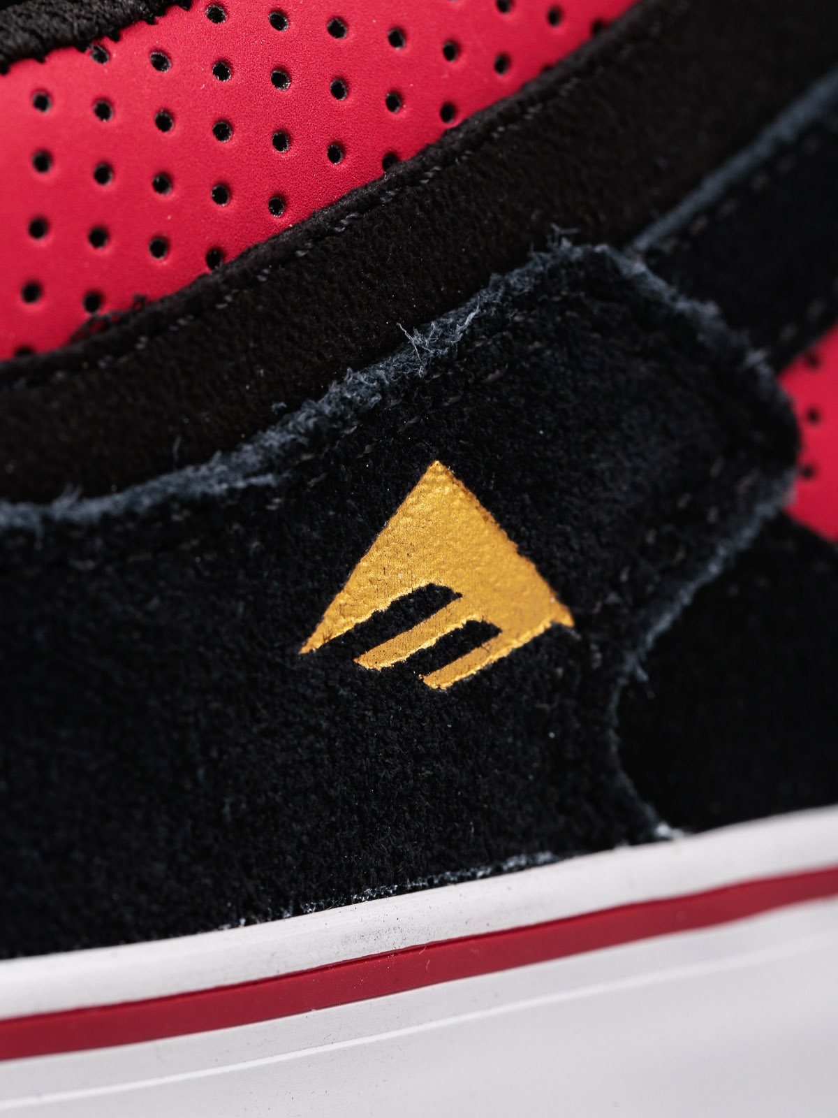Emerica Shoes The Hsu Low Vulc (black/red)