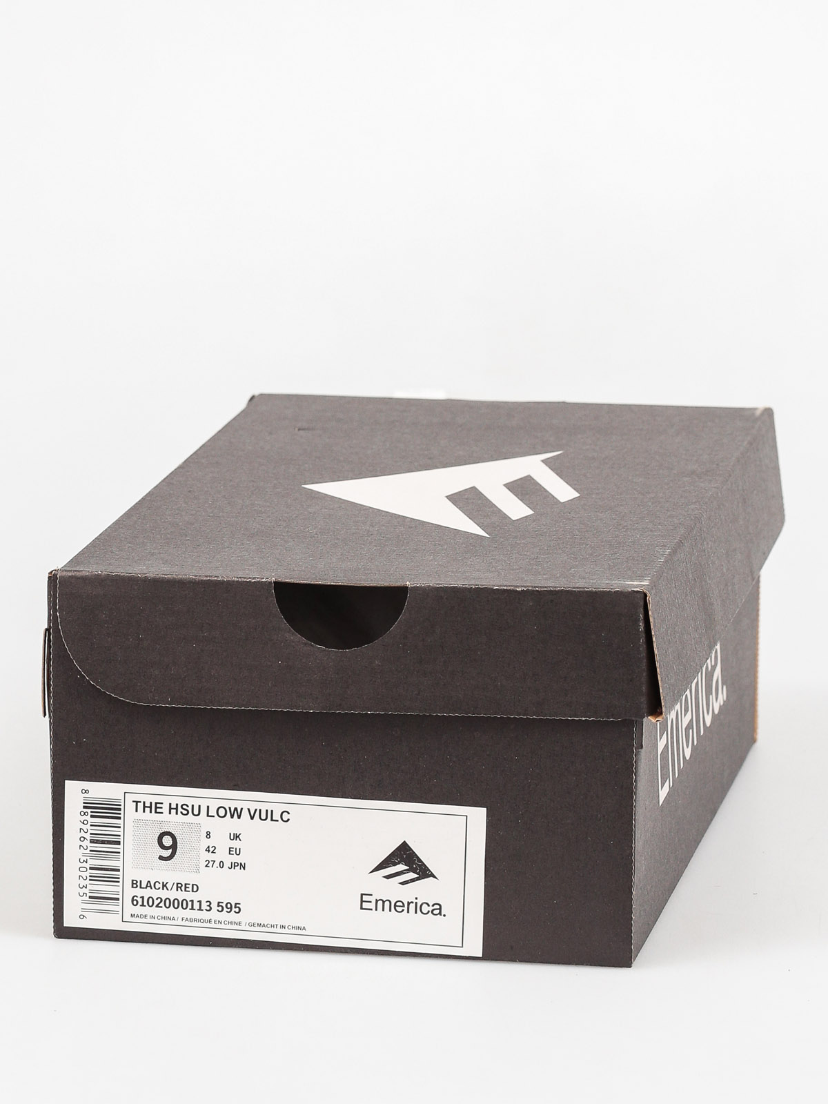 Emerica Shoes The Hsu Low Vulc (black/red)