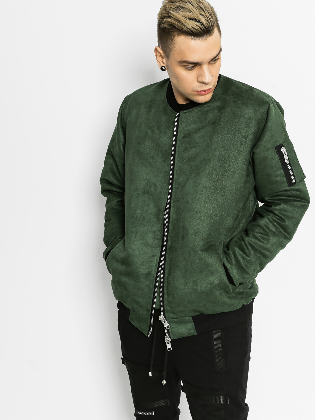 The Hive Jacket Bomber (bottle green)