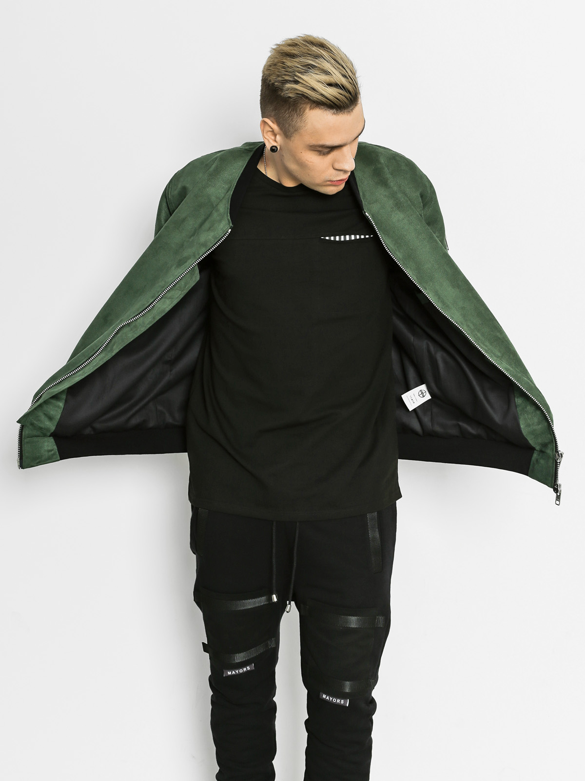 The Hive Jacket Bomber (bottle green)