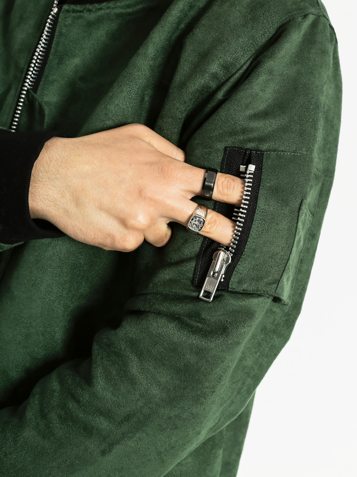The Hive Jacket Bomber (bottle green)