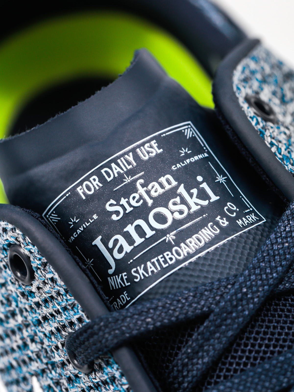 Nike SB Schuhe Janoski Hyperfeel Mesh (obsidian/white industrial blue)