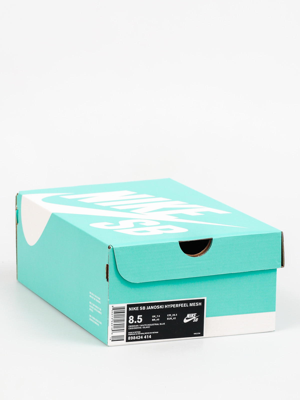 Nike SB Schuhe Janoski Hyperfeel Mesh (obsidian/white industrial blue)