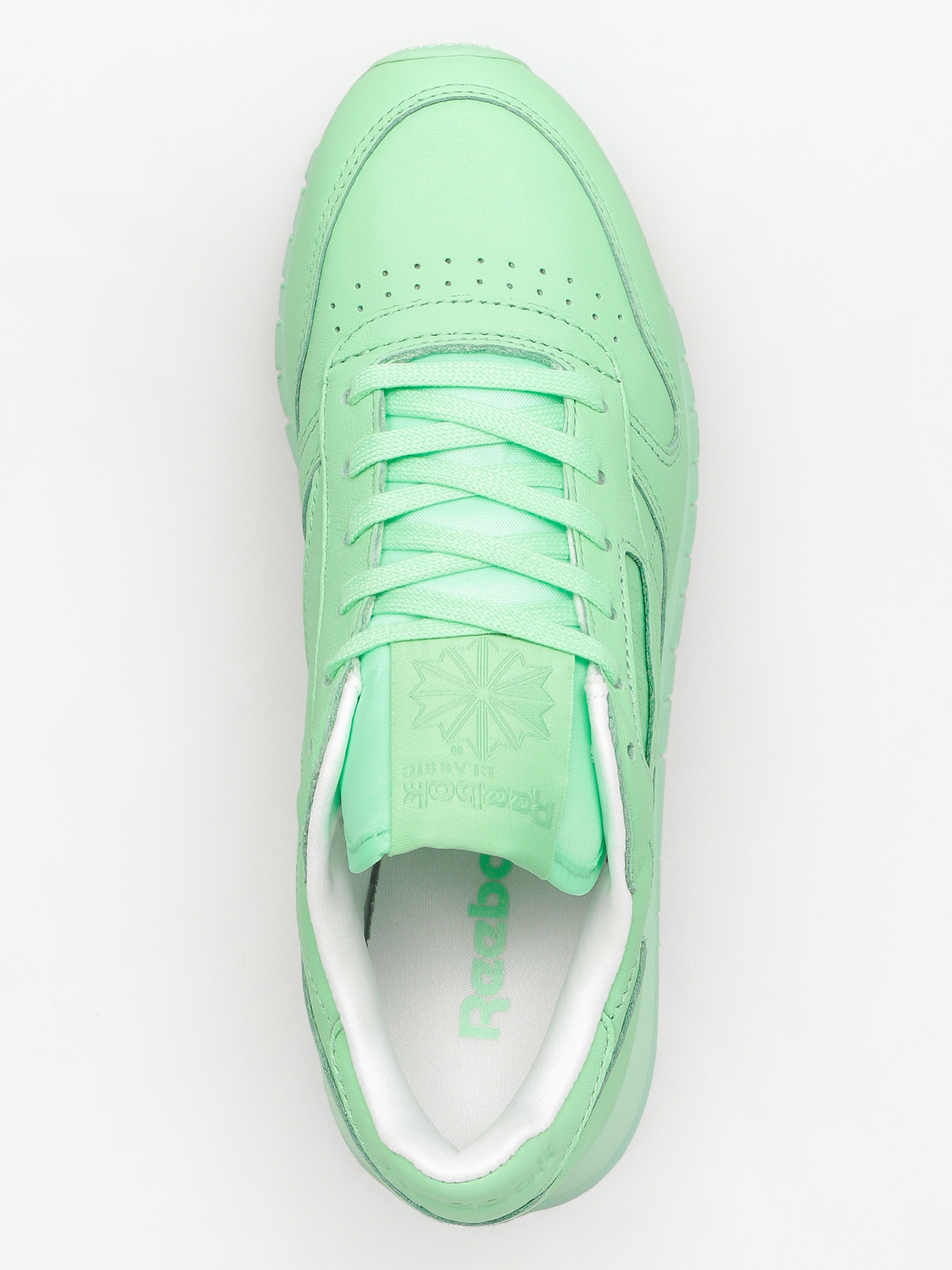 Reebok Shoes Cl Lthr Pastels Wmn (mint green/white)