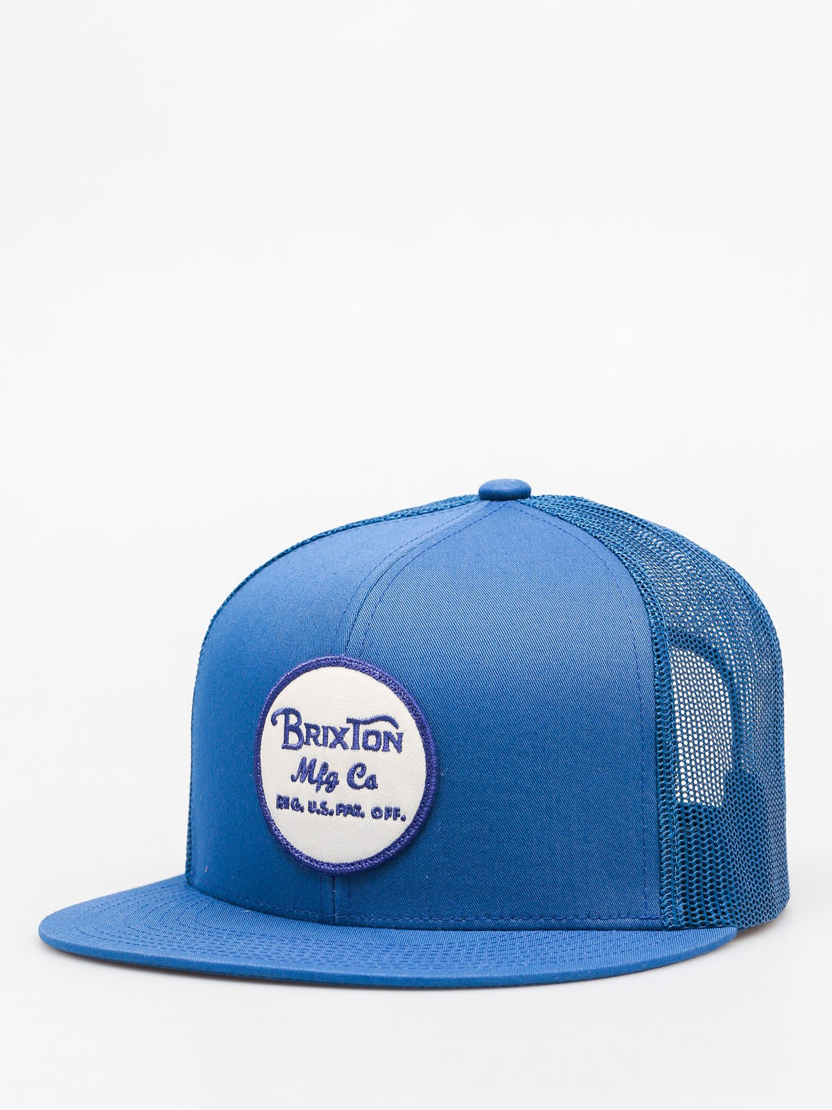 blue brixton hat