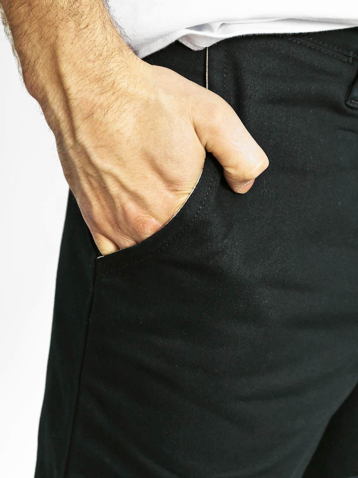 Vans Shorts Authentic Stretch (leather/black)