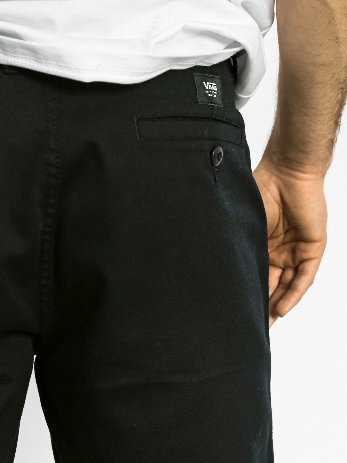 Vans Shorts Authentic Stretch (leather/black)