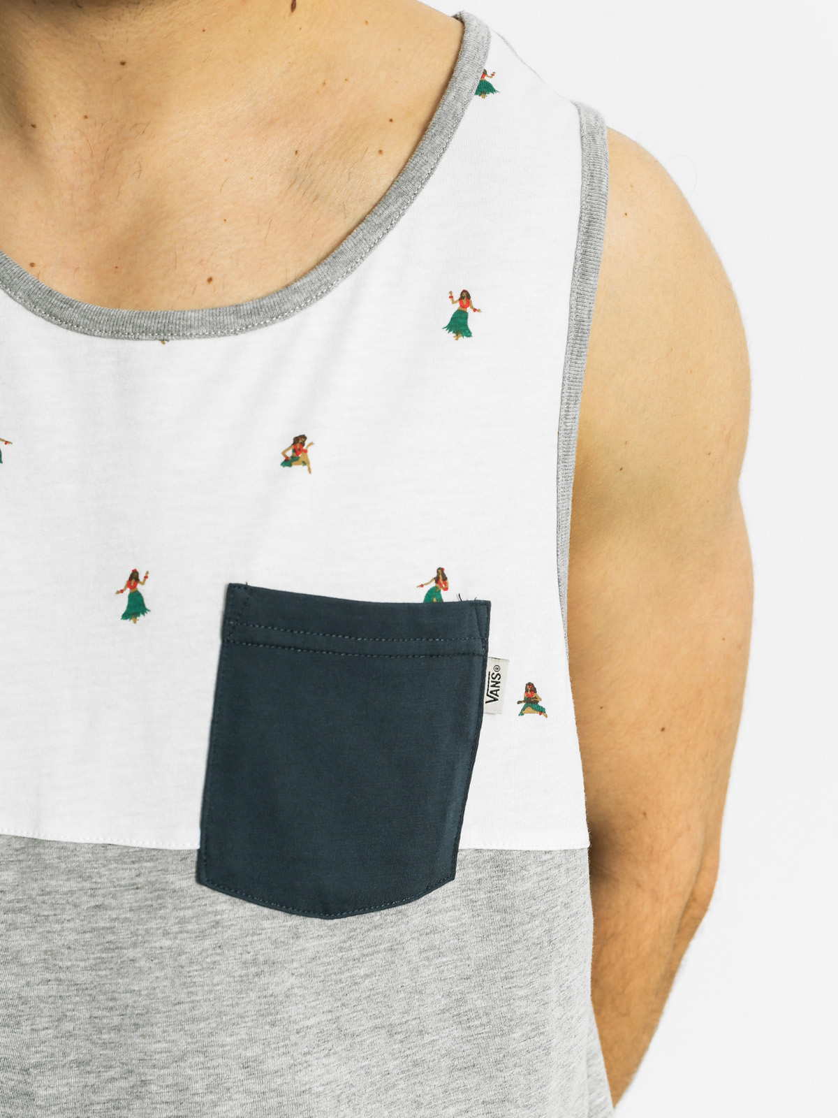 Vans T-shirt Hilby (cement heather)