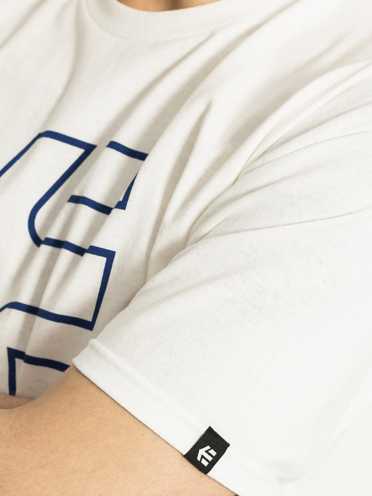 Etnies T-shirt Icon Outline (white)