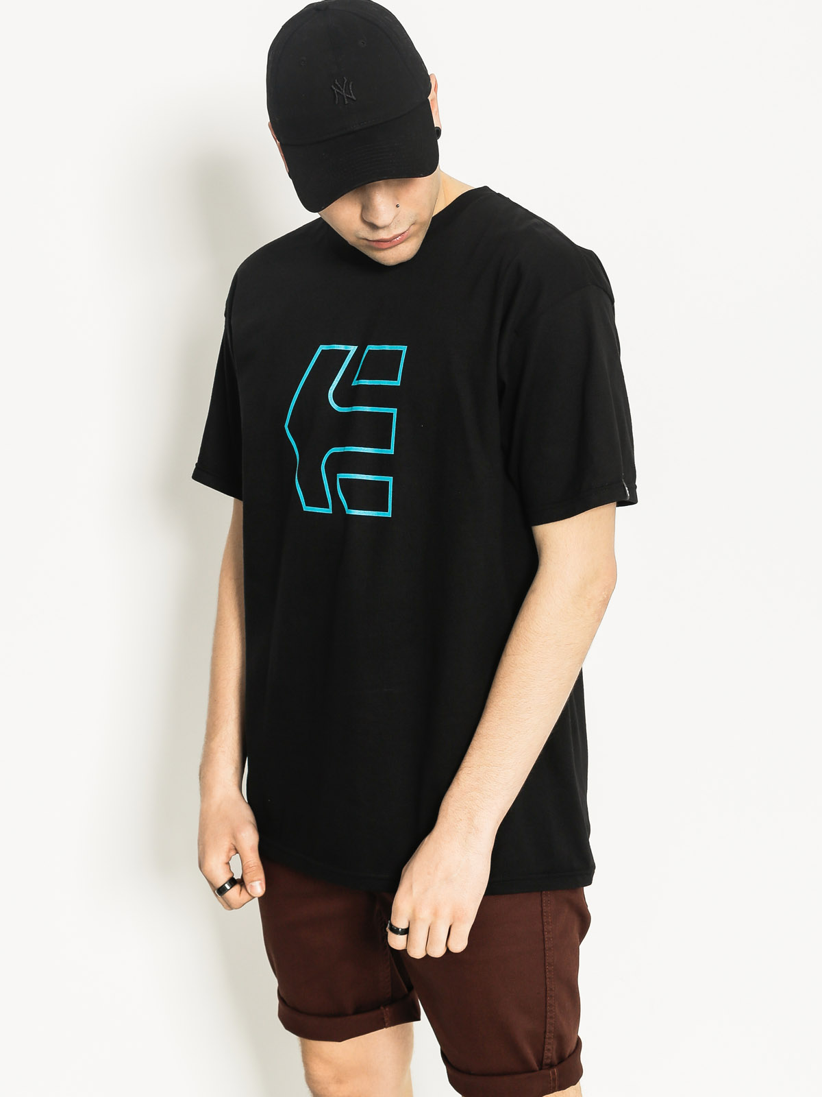 Etnies T-shirt Icon Outline (black)