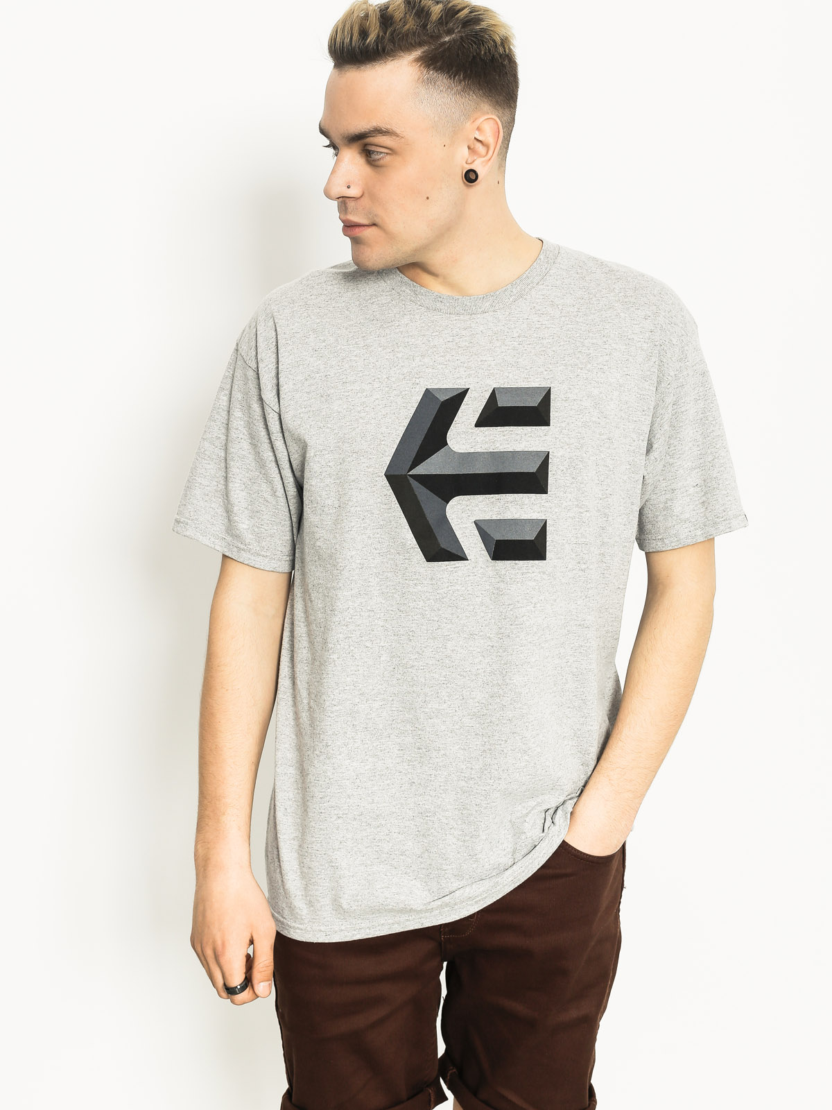 Etnies T-Shirt Mod Icon (grey heather)