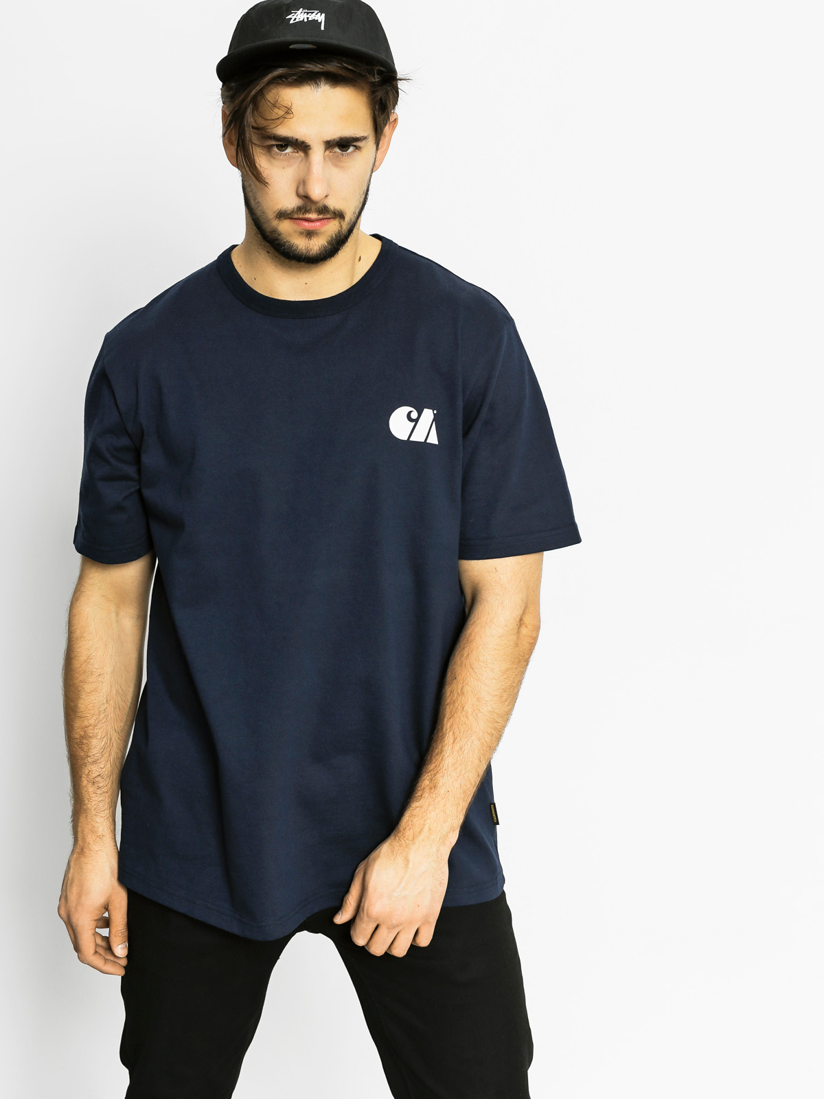 Carhartt T-shirt Military Training (navy/white)