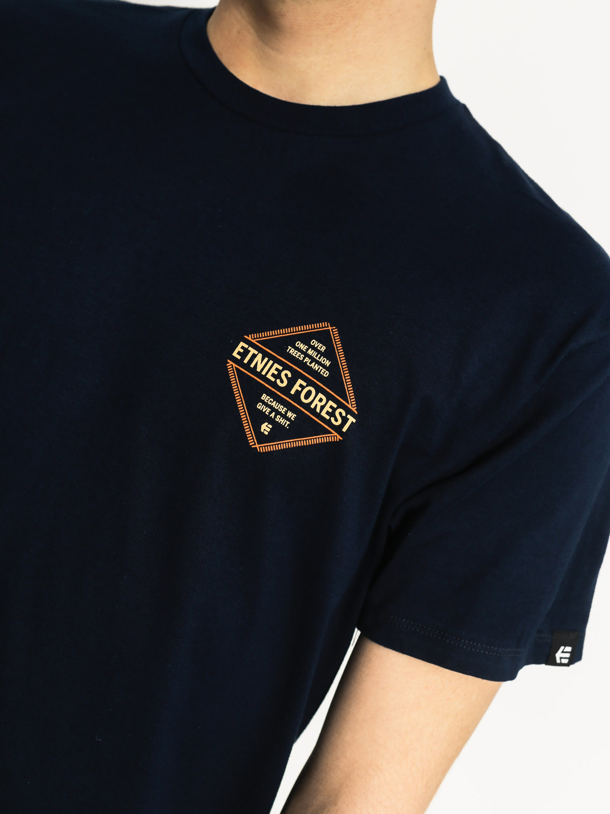 Etnies T-shirt Give A Shit (navy)