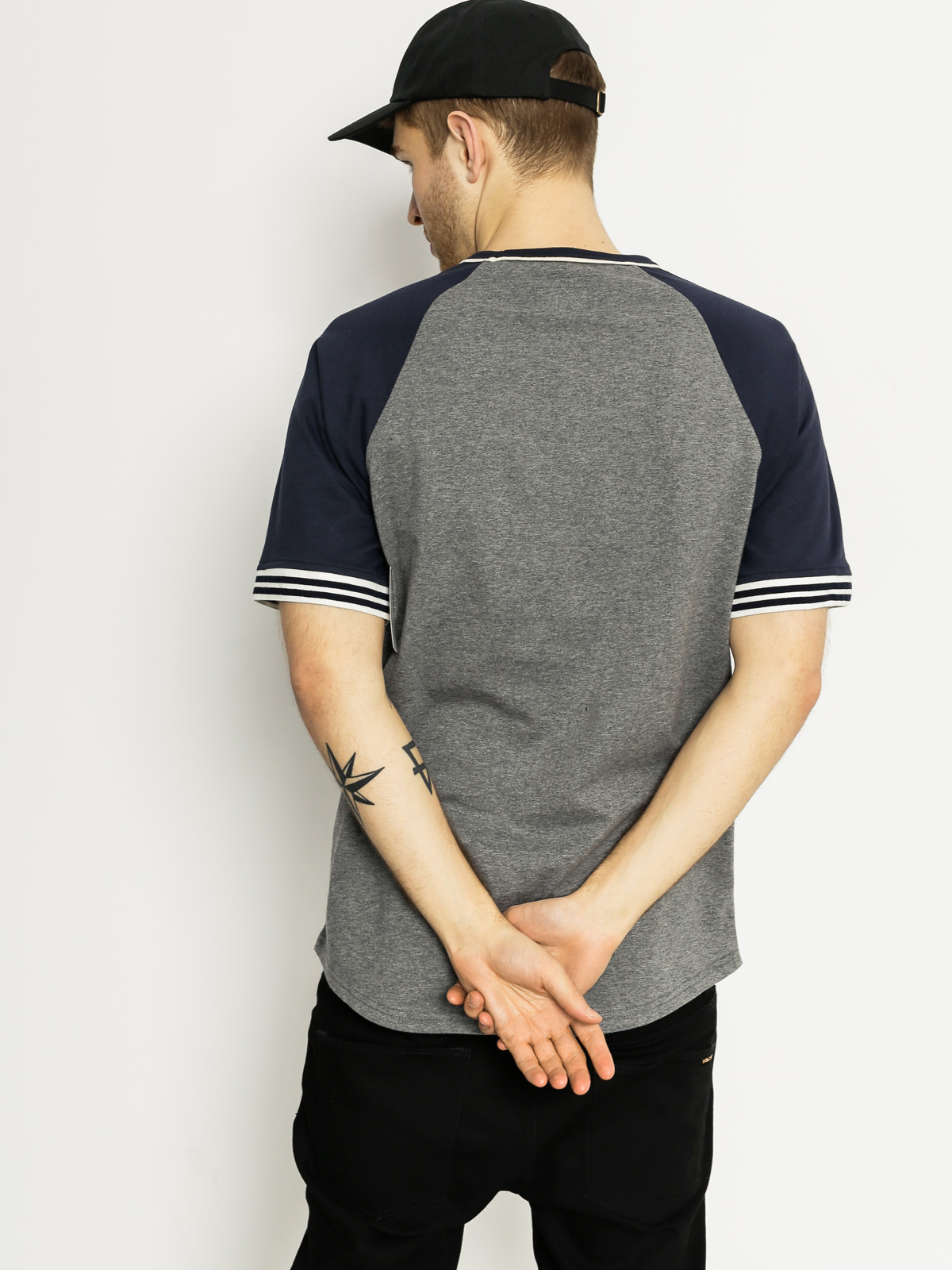 Altamont T-Shirt Kennett (grey/navy)