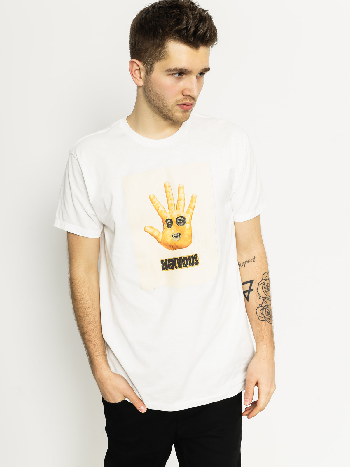 Altamont T-shirt Nervous (white)