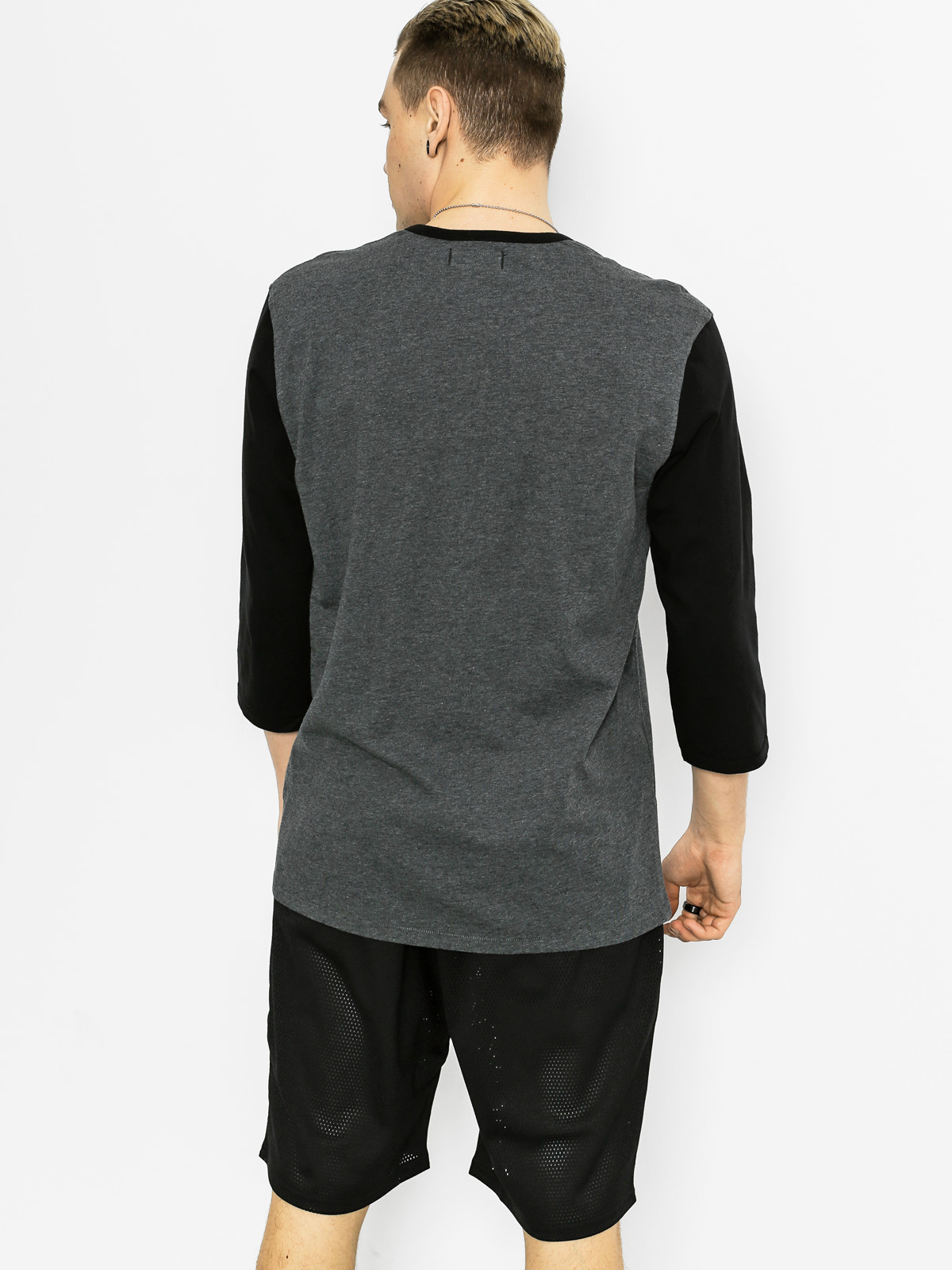 Kr3w T-shirt Haze (charcoal heather/black)
