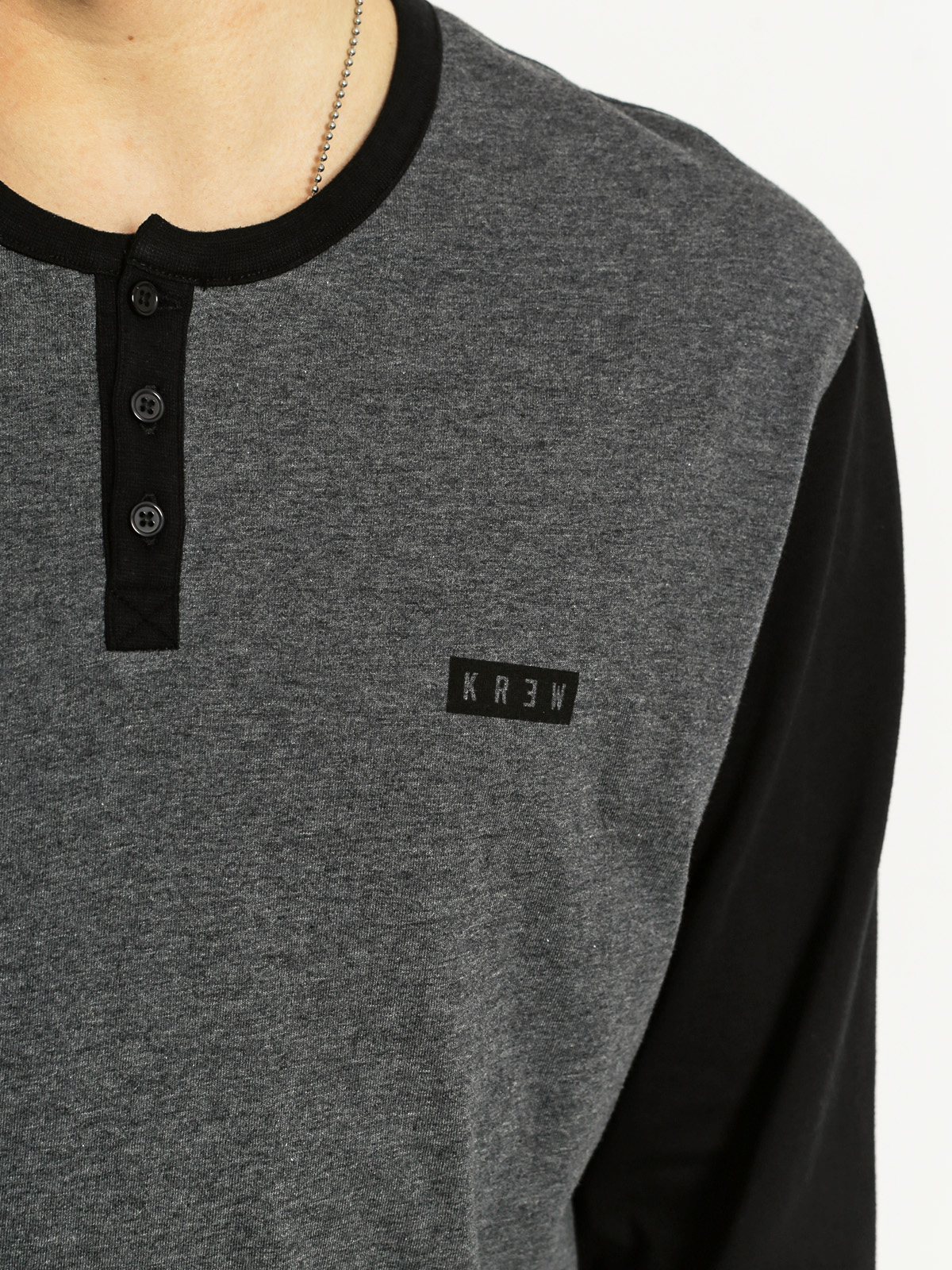 Kr3w T-shirt Haze (charcoal heather/black)