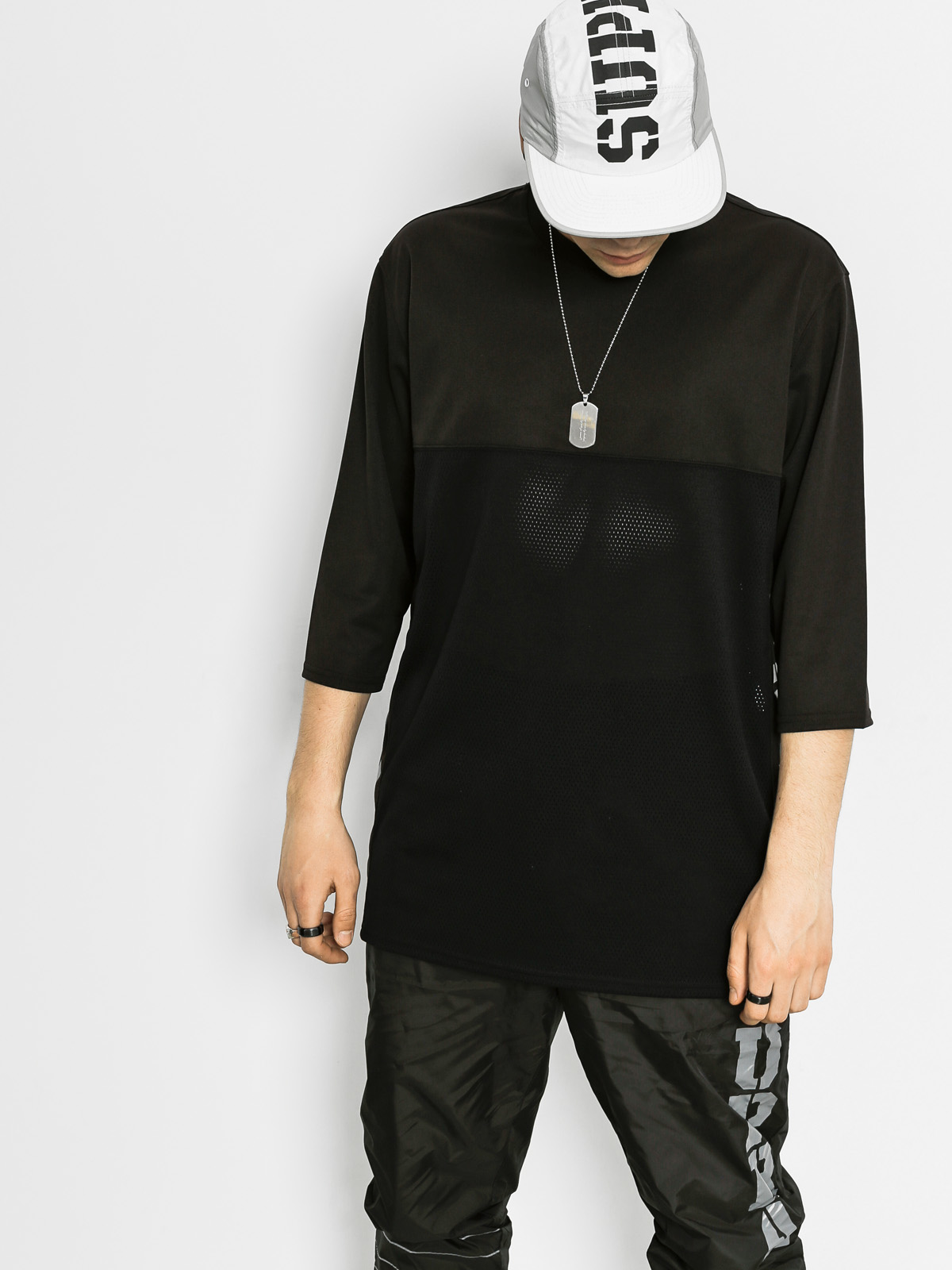 Supra T-shirt Rival 3I4 Jersey (black)