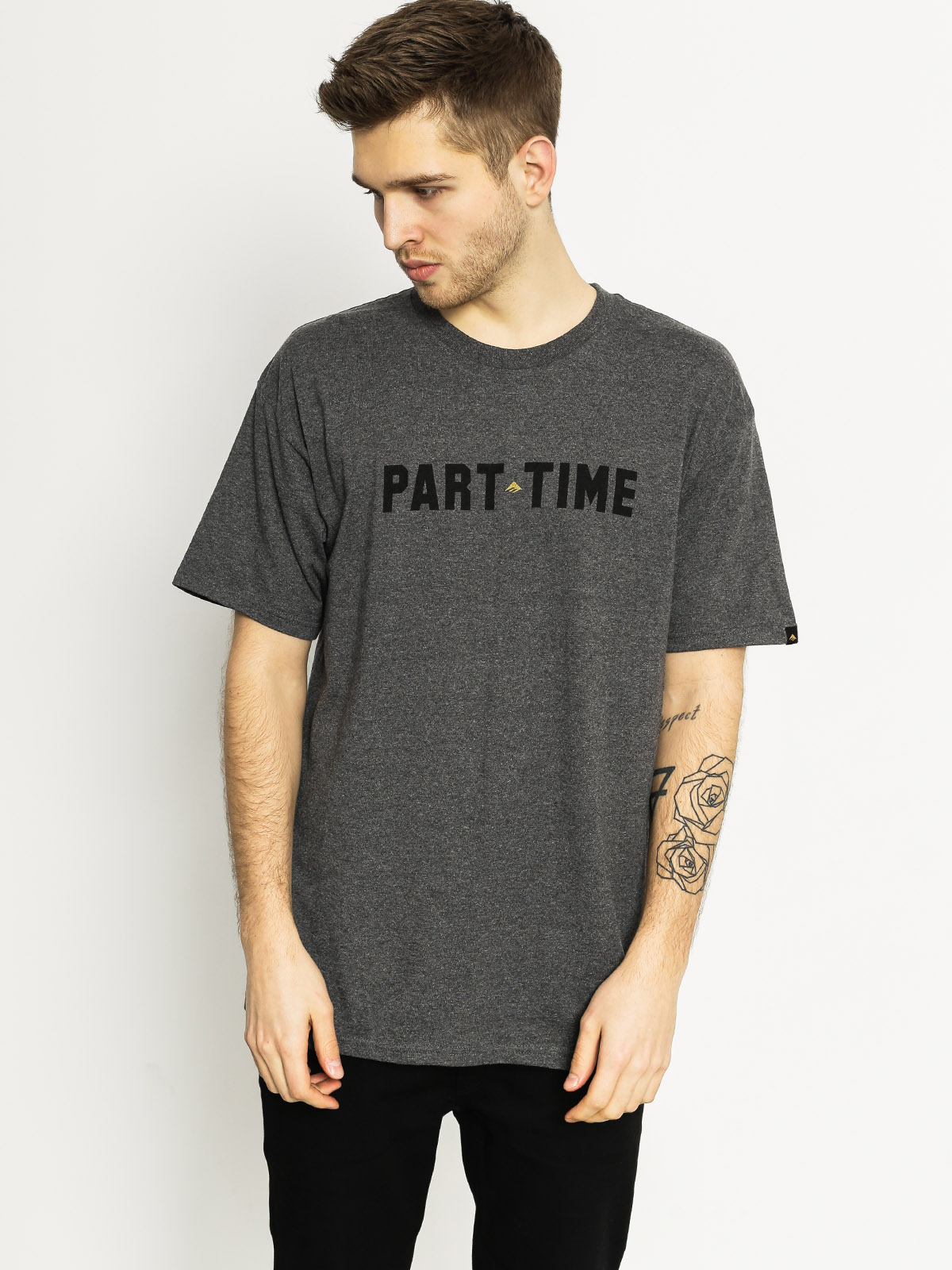 Emerica T-Shirt Part Time (charcoal heather)