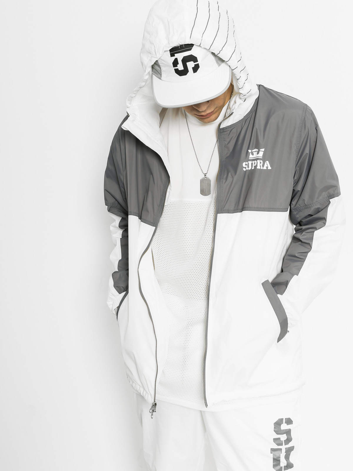 Supra Jacket Dash (grey/white)