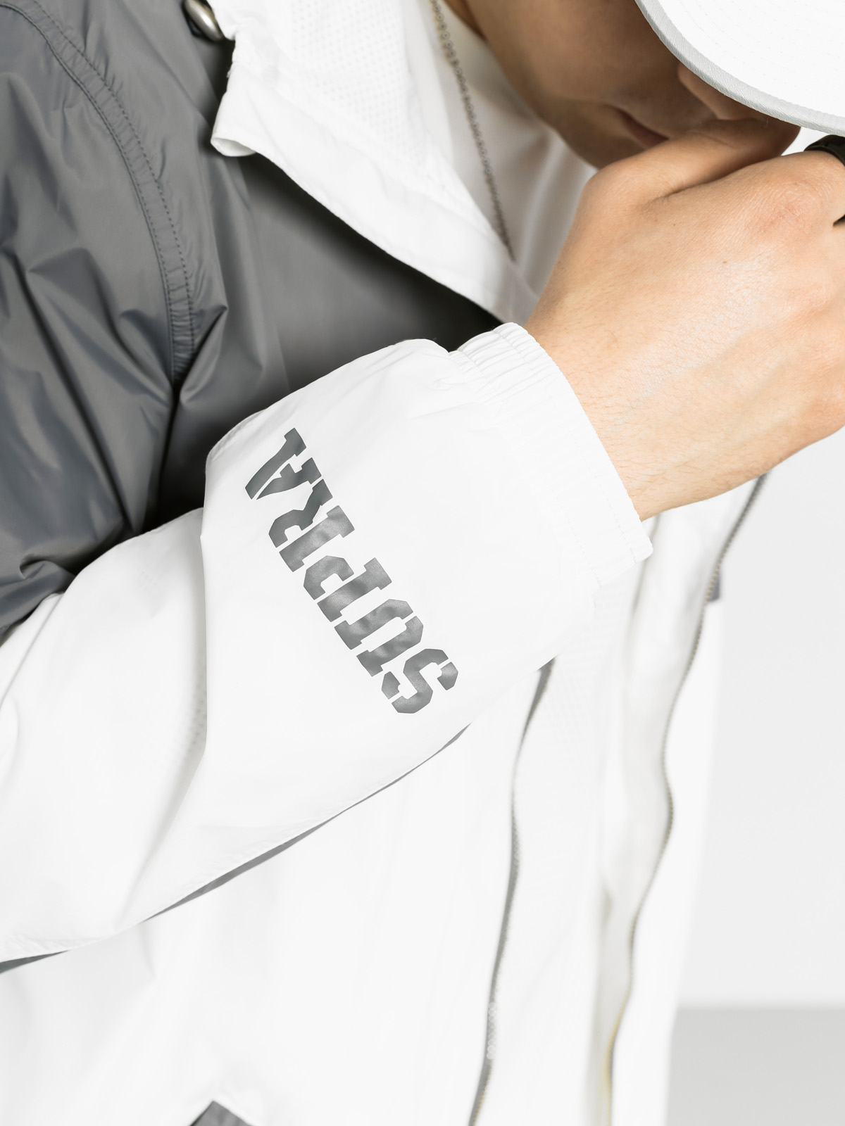 Supra Jacket Dash (grey/white)