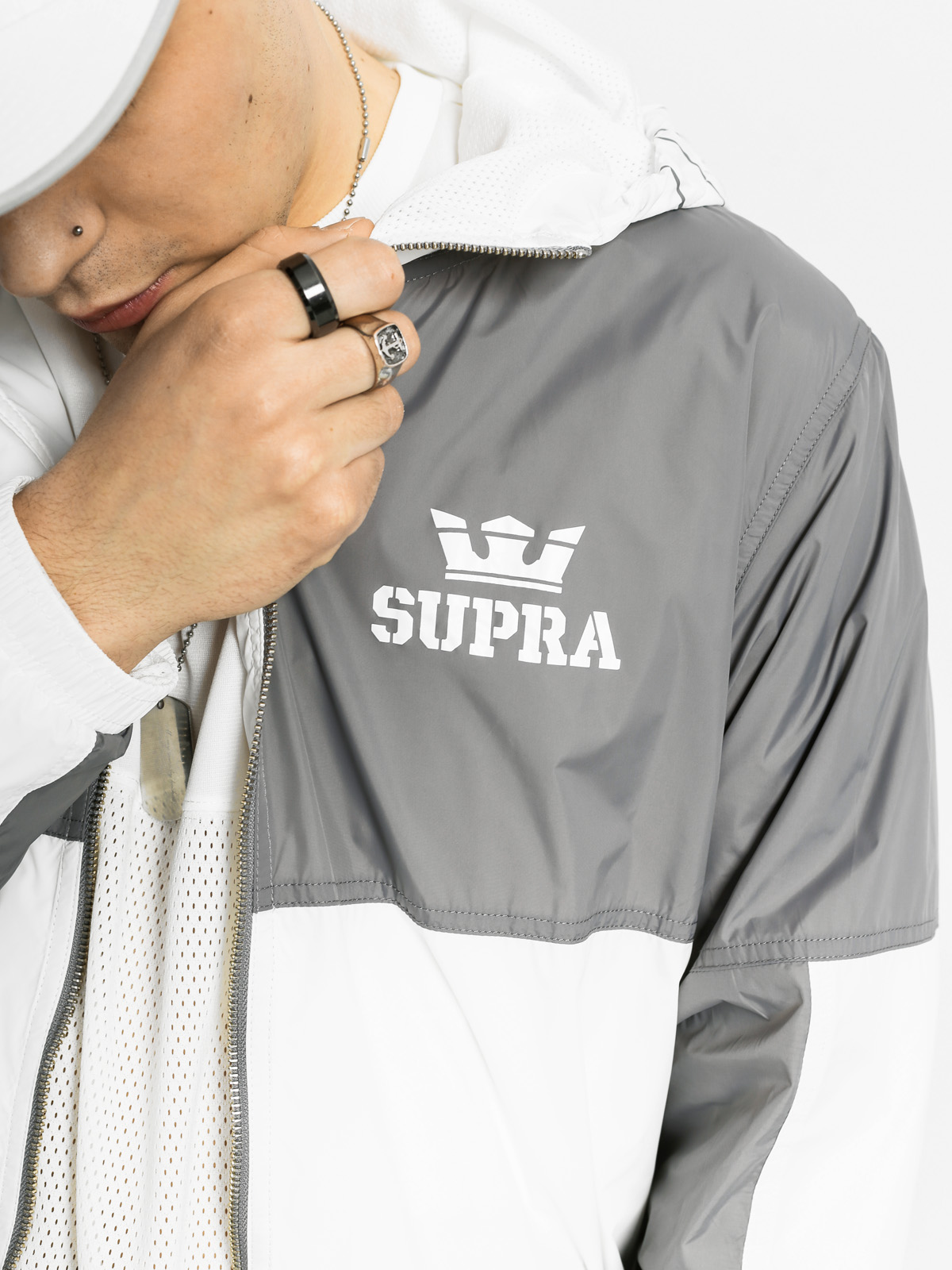 Supra Jacket Dash (grey/white)