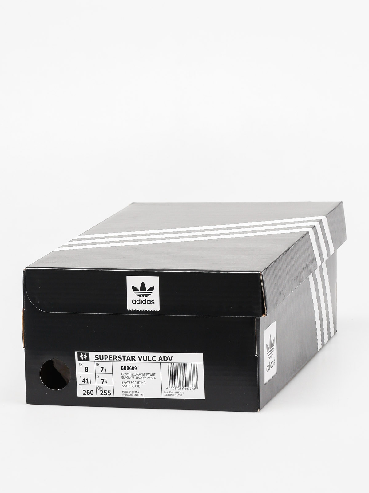 adidas Shoes Superstar Vulc Adv (crywht/conavy/ftwwht)