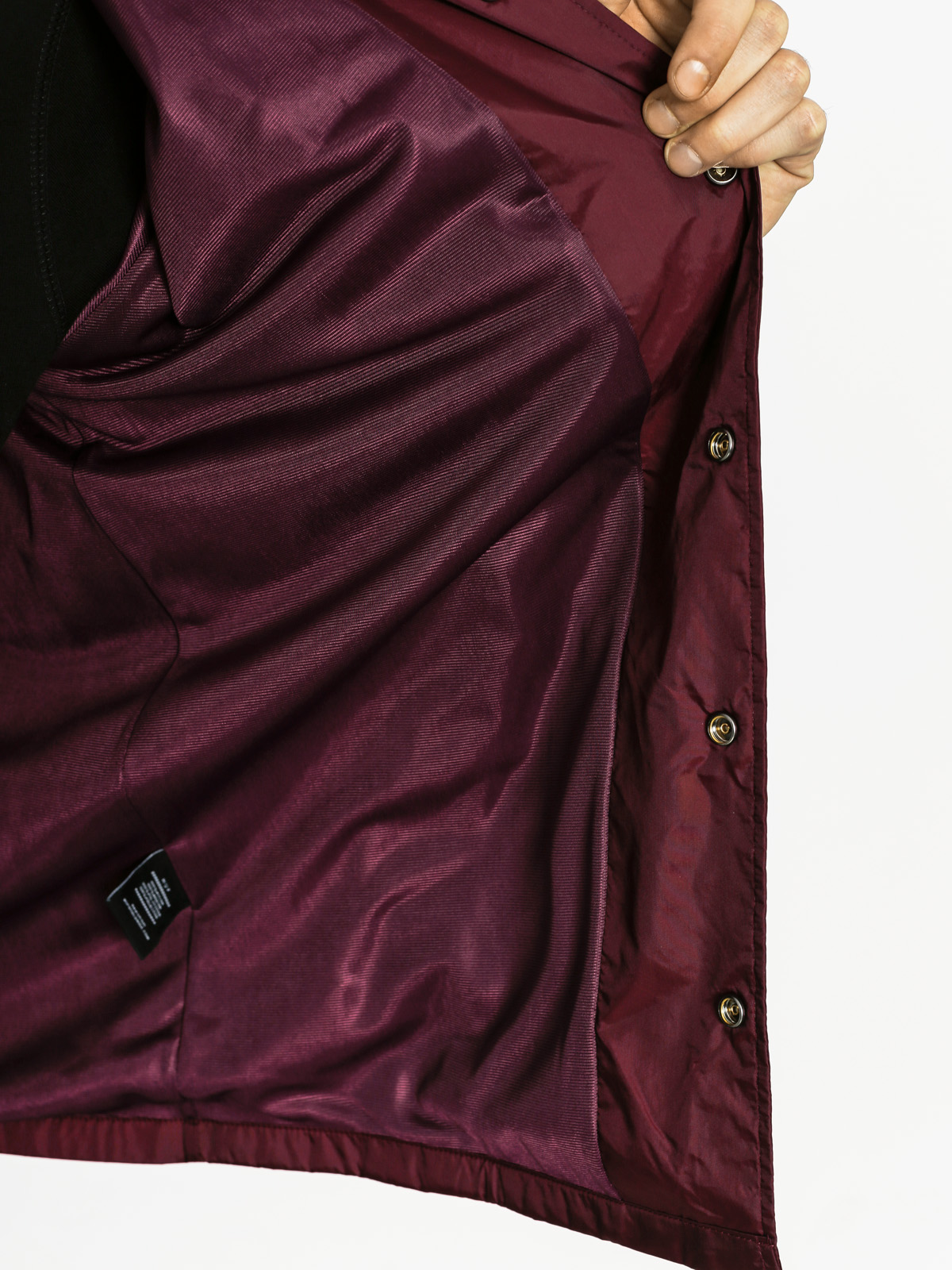 HUF Jacket Bar Logo Coach (burgundy)