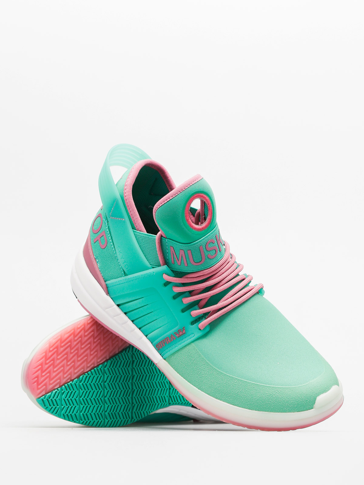 Supra Shoes Skytop V green (mint/rose white)