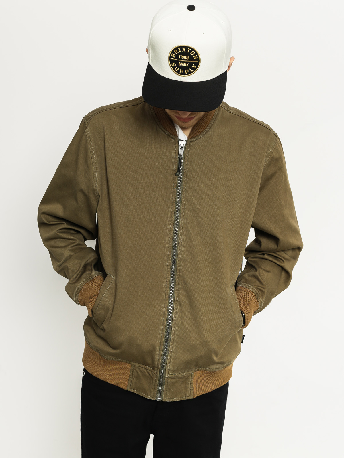 Brixton Jacket Sauder (light olive)