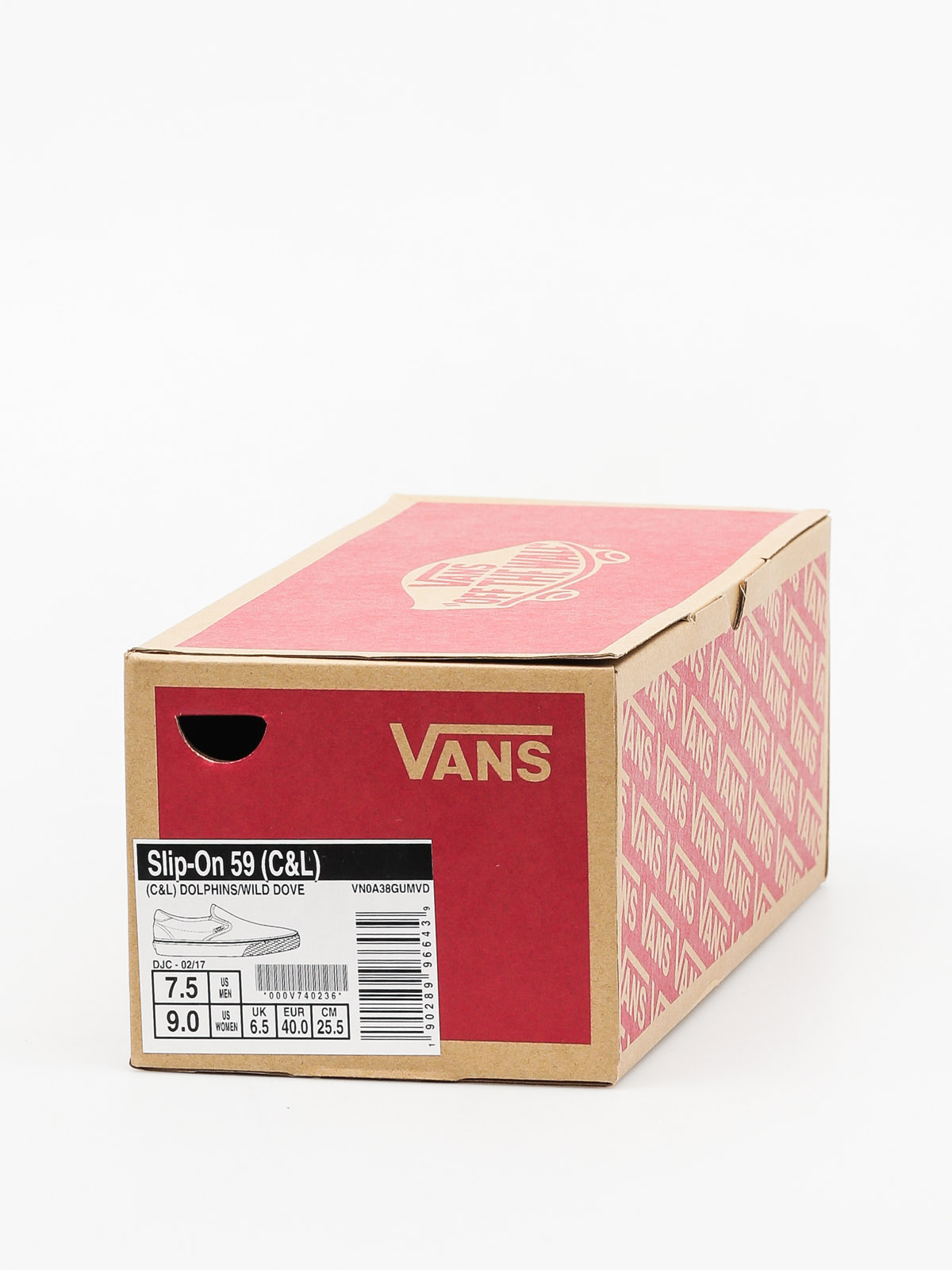 Vans Shoes Slip On 59 (c and l/dolphins/wild dove)
